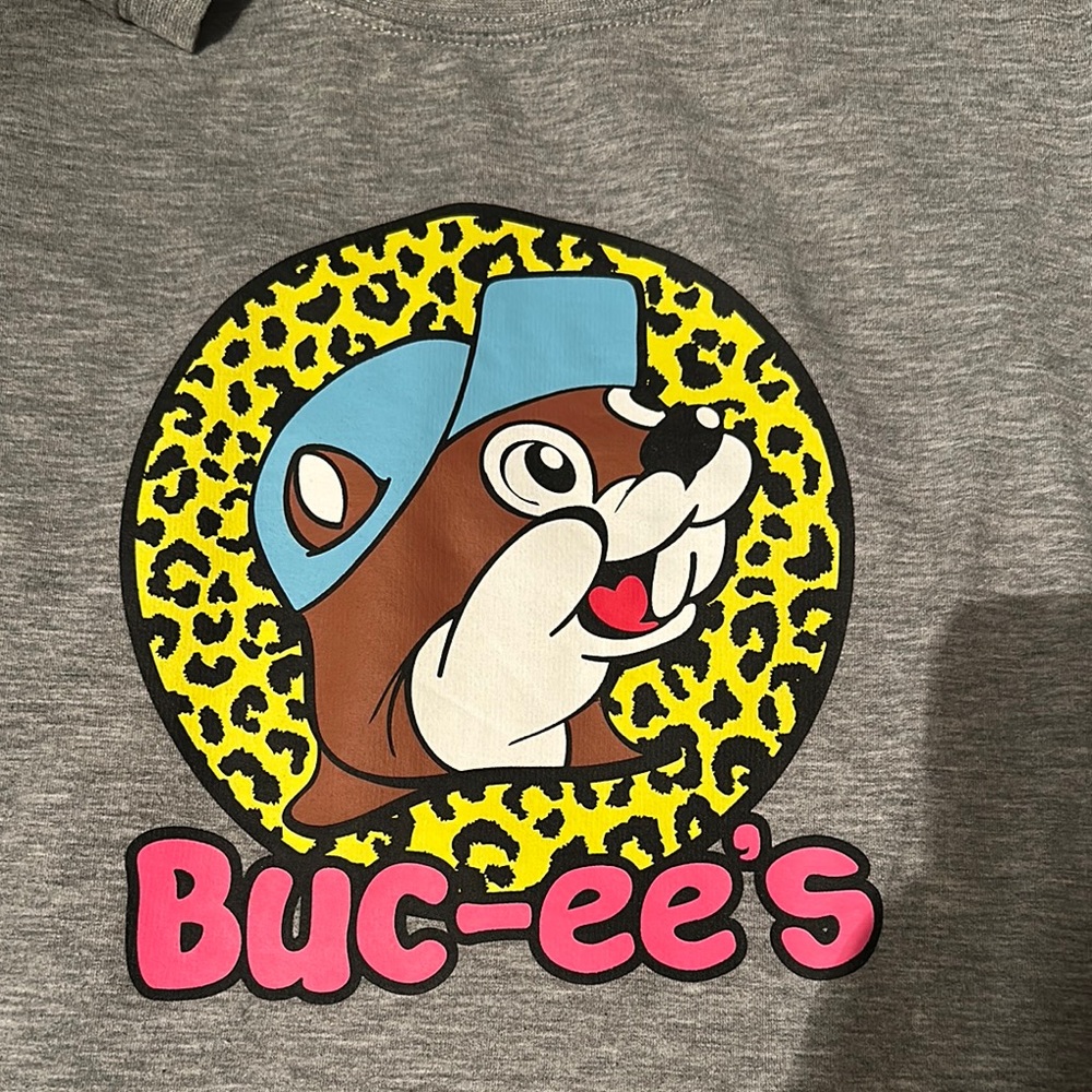 Buc-ee’s Gray Crewneck